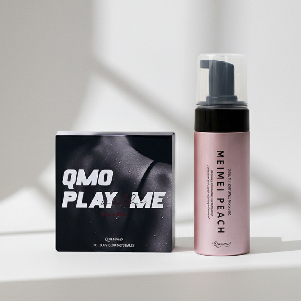 《私密清潔潤滑液熱感組》幼桃肌嫩白緊緻慕斯 PLAY WITH ME一起壞壞 熱感潤滑液(15入/盒)