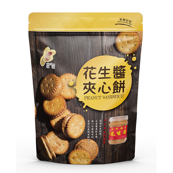 【福源】福源花生醬夾心餅(135gx1袋)