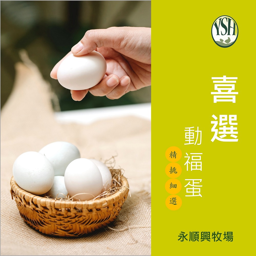 【冷藏店取-永順興】喜選動福蛋(540g/10顆/盒)