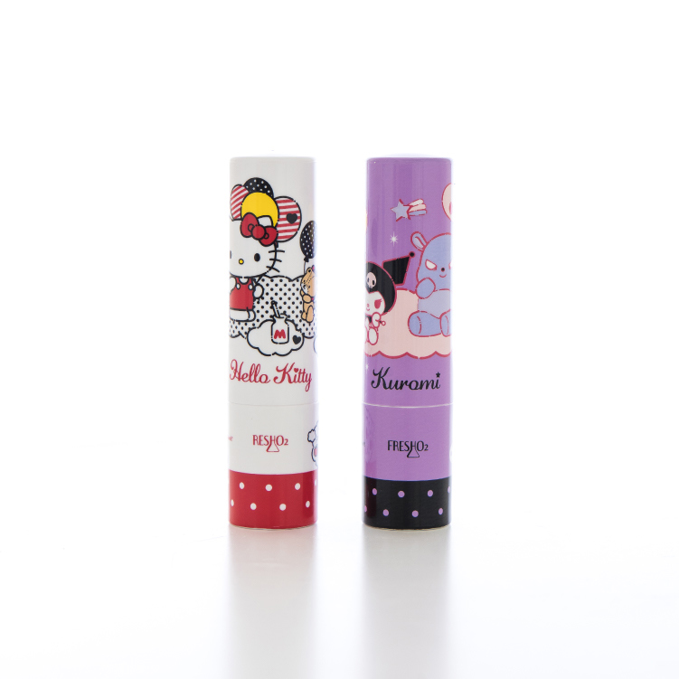 【FreshO2】感應換色潤唇棒雙入組((KT及酷洛米)36g)