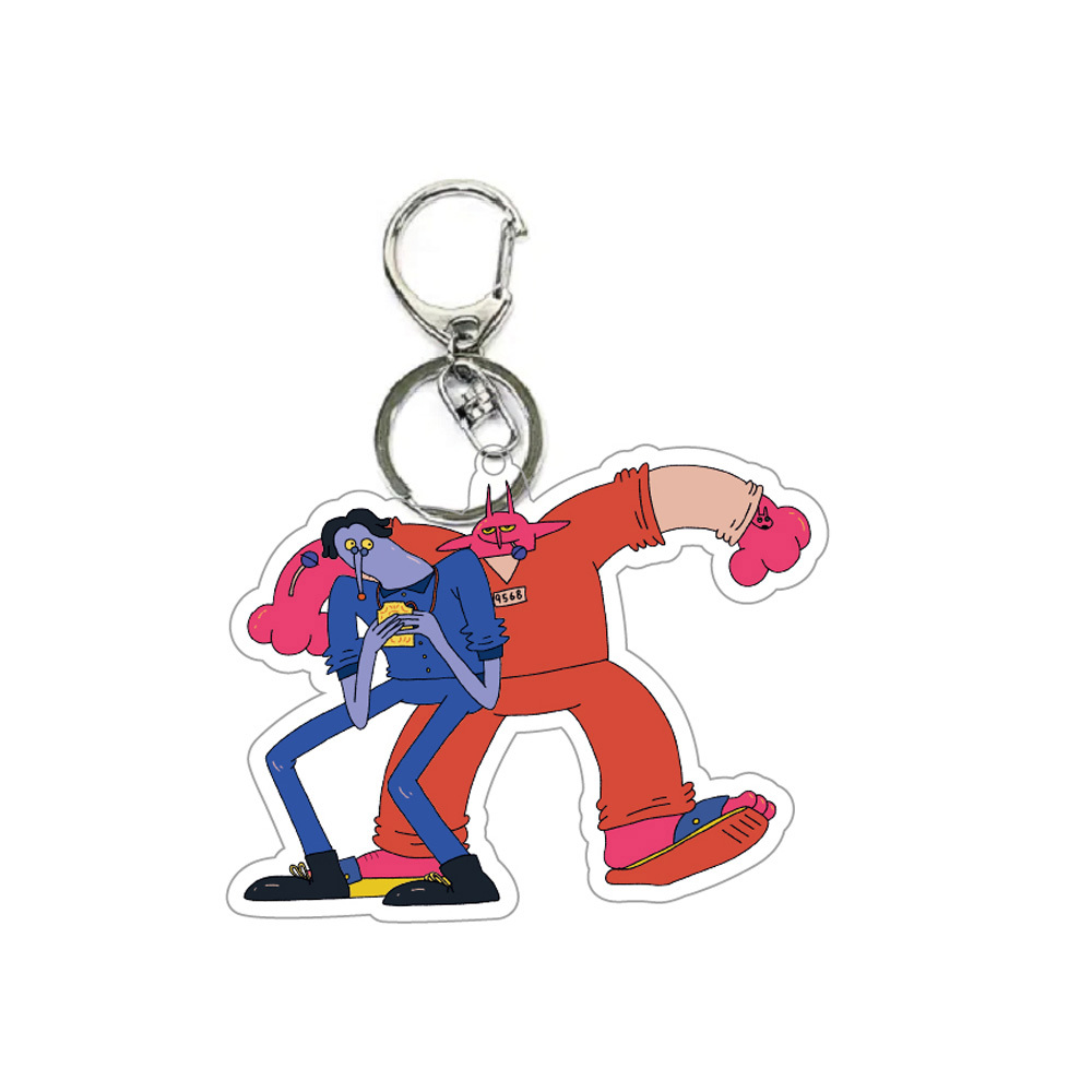 114/12/25起陸續出貨【監所男子囚生記】造型壓克力鑰匙圈