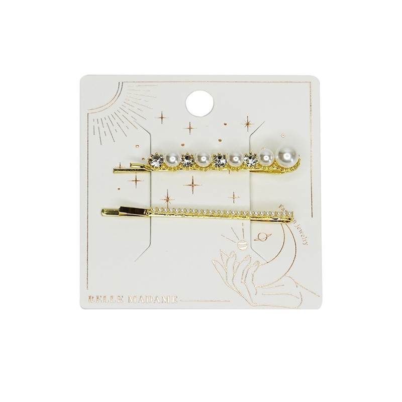 【貝麗瑪丹】珍珠一字夾2入(1組)