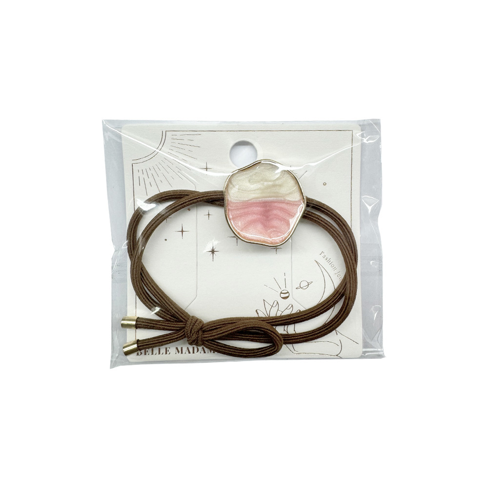 【貝麗瑪丹】簡約釉面氣質髮圈(1入)