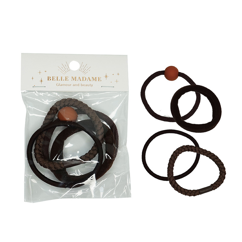 【貝麗瑪丹】素色髮繩4入組(4入)