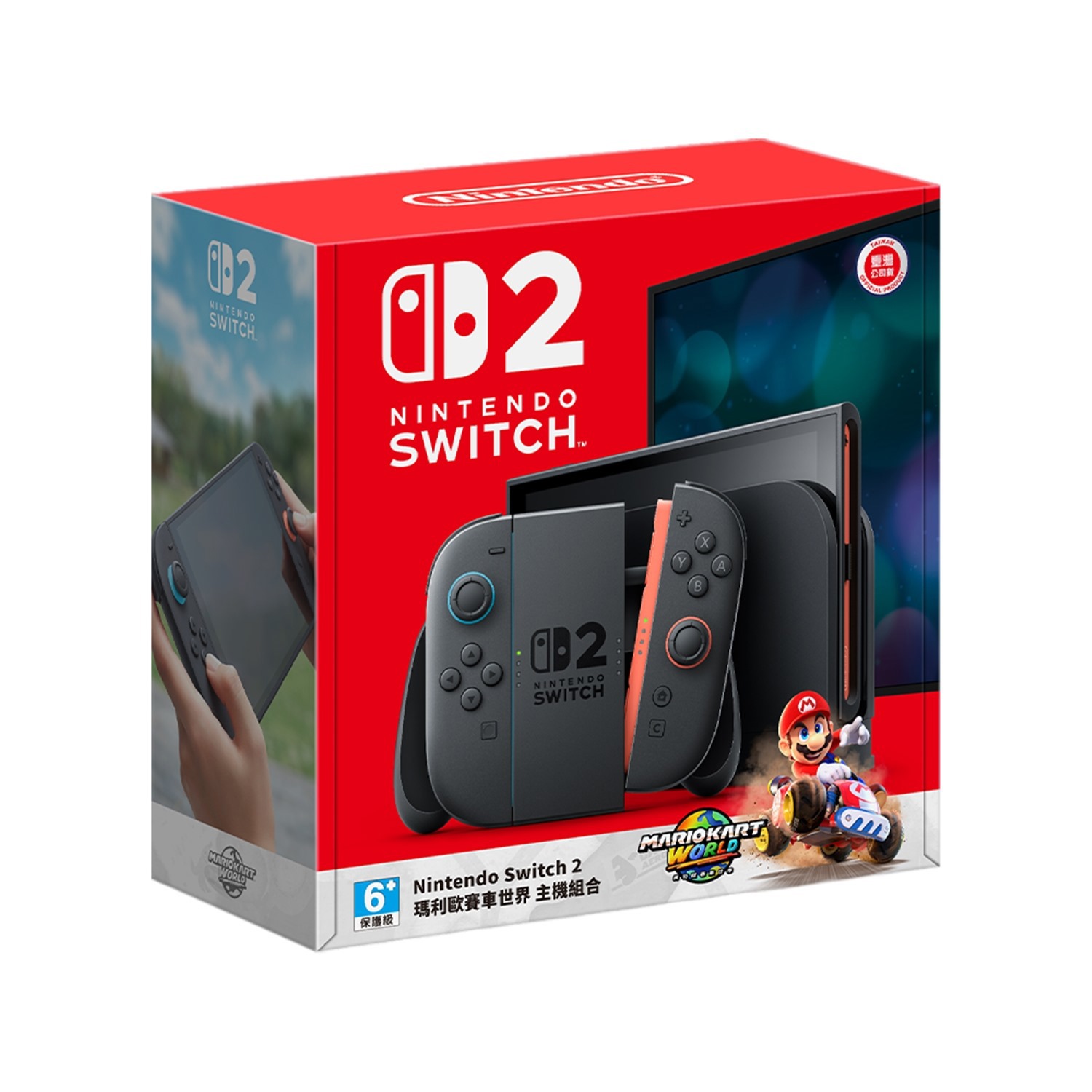 【Nintendo 】Switch 2瑪利歐賽車世界(同捆組 (台灣公司貨) )