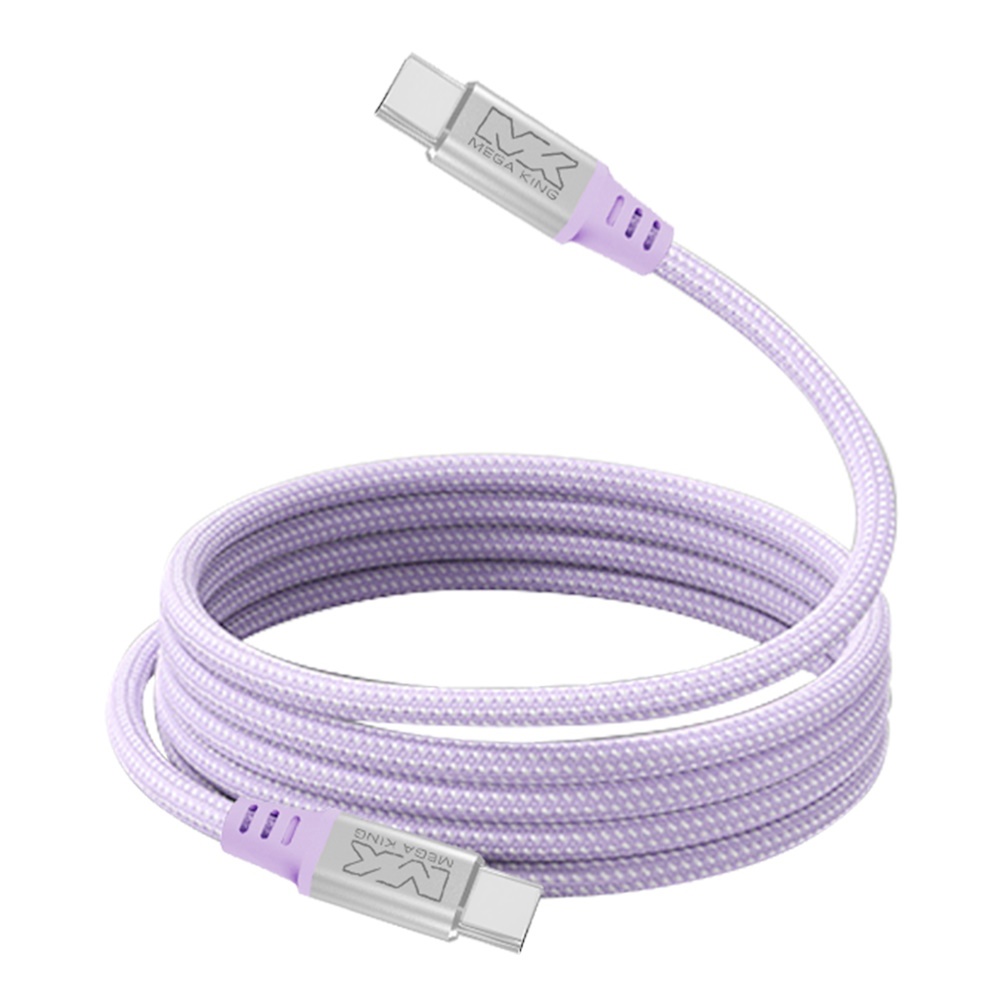 【MEGA KING】磁吸充電編織線1.2M