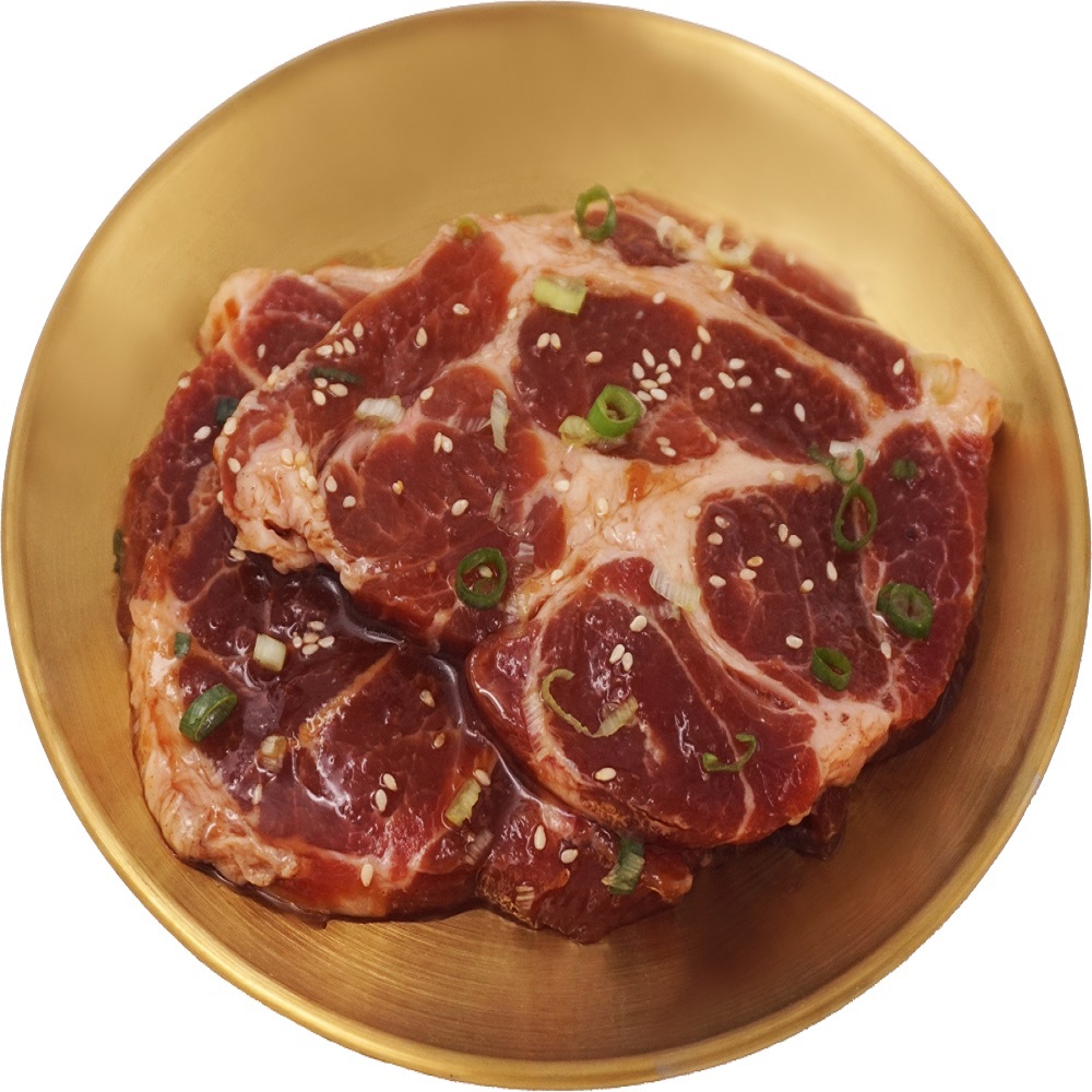 【兩班家】韓式碳烤水梨梅花豬肉(300G/包)