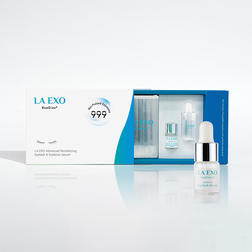 【LA EXO】高效生化脈衝外泌體睫毛滋養液(3ml/瓶，附一次性棉棒50支)