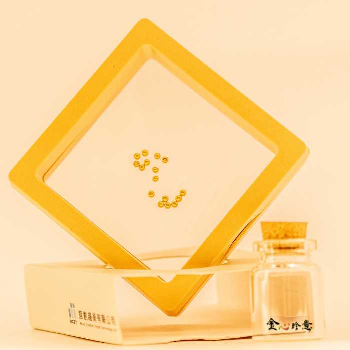 【金心珍意】金豆3厘x16( 金豆3厘x16｜送限量玻璃瓶(送完為止))