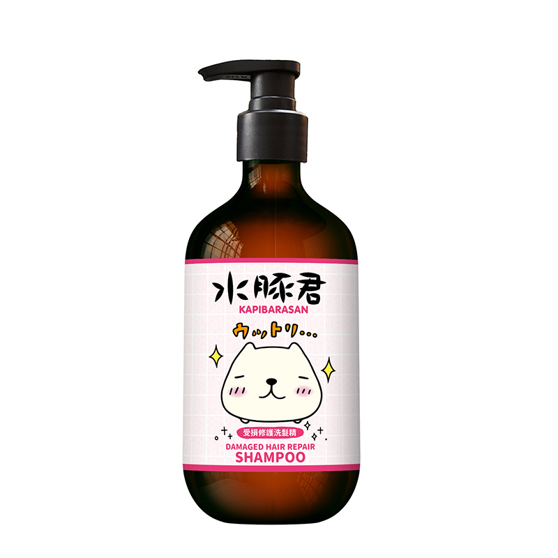 【日本水豚君】水豚君受損修護洗髮精(500mlx1)