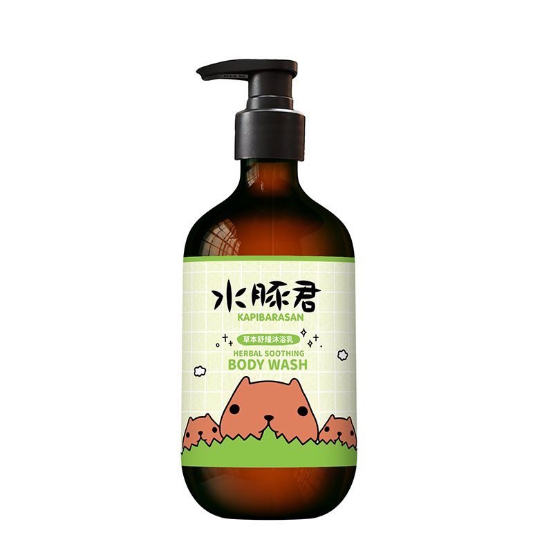 【日本水豚君】水豚君草本舒緩沐浴乳(500mlx1)