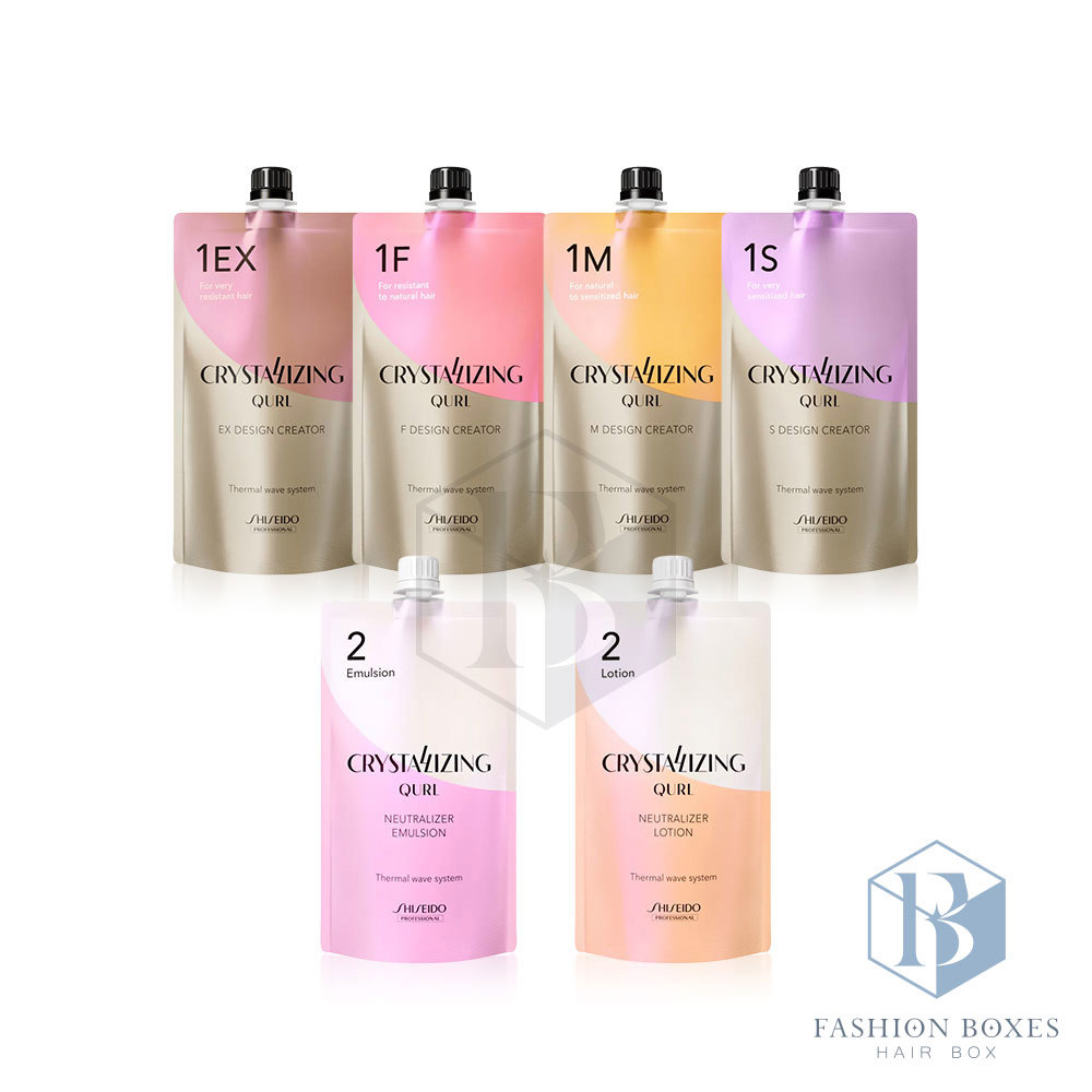 SHISEIDO 資生堂 極綻光水質感燙髮劑系列（捲髮用）