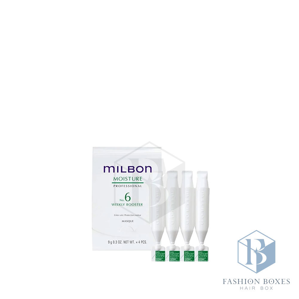 Milbon 哥德式 水妍護髮4劑 （NO.6 乾燥髮）9g*4入