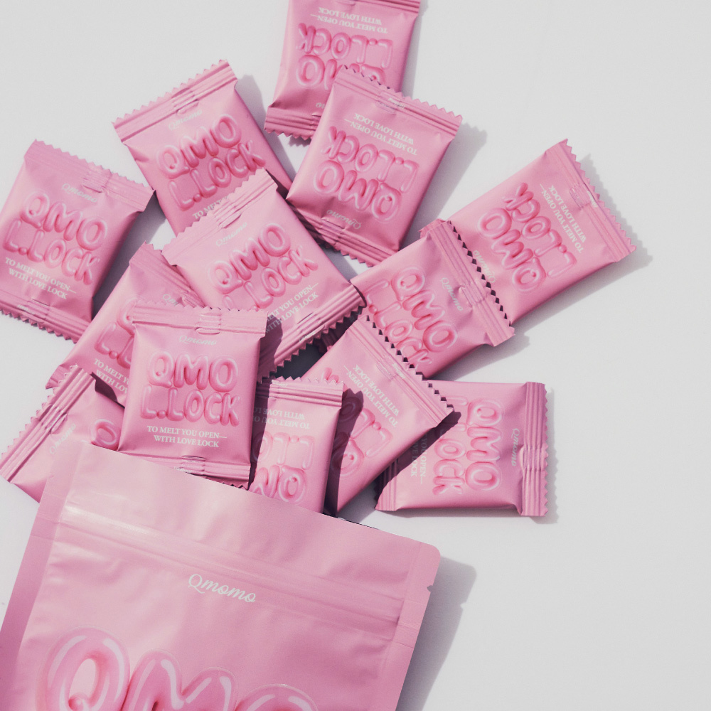 QMO L.LOCK玫瑰隱形潤澤膠囊(30入/小袋裝)