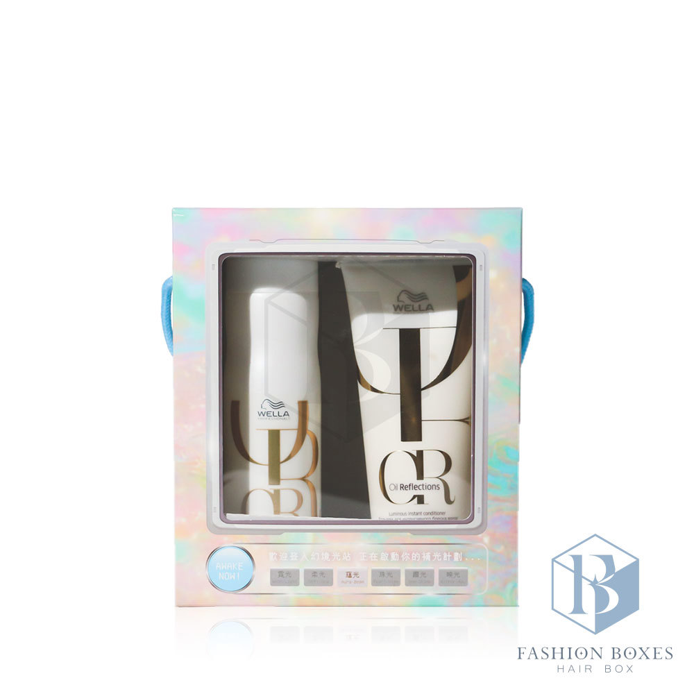 wella 蘊光幻境光站禮盒（山茶柔蘊潔髮乳250ml 山茶柔蘊順髮乳250ml）