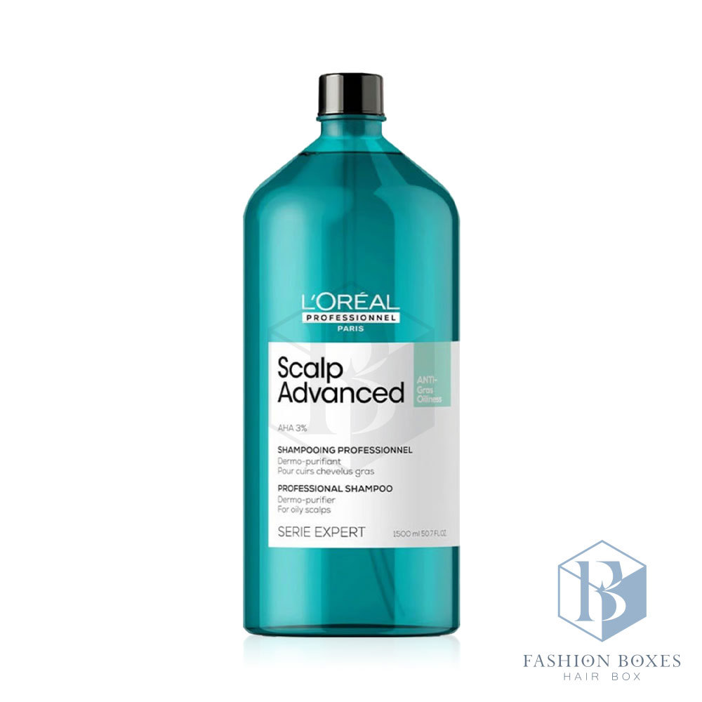 LOREAL 萊雅 絲漾博水楊酸控油洗髮精（附壓頭）1500ml