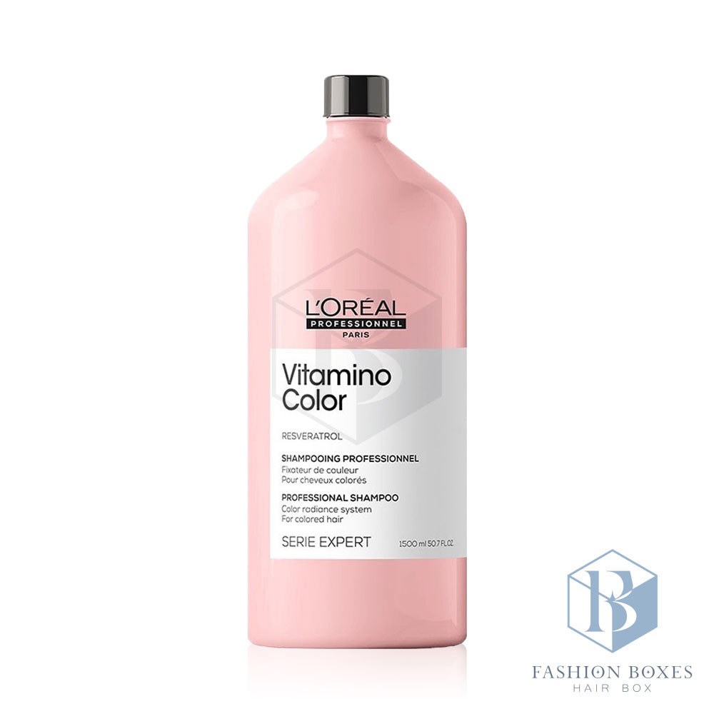 LOREAL 萊雅 絲漾博 飽和護色洗髮精（附壓頭）1500ml