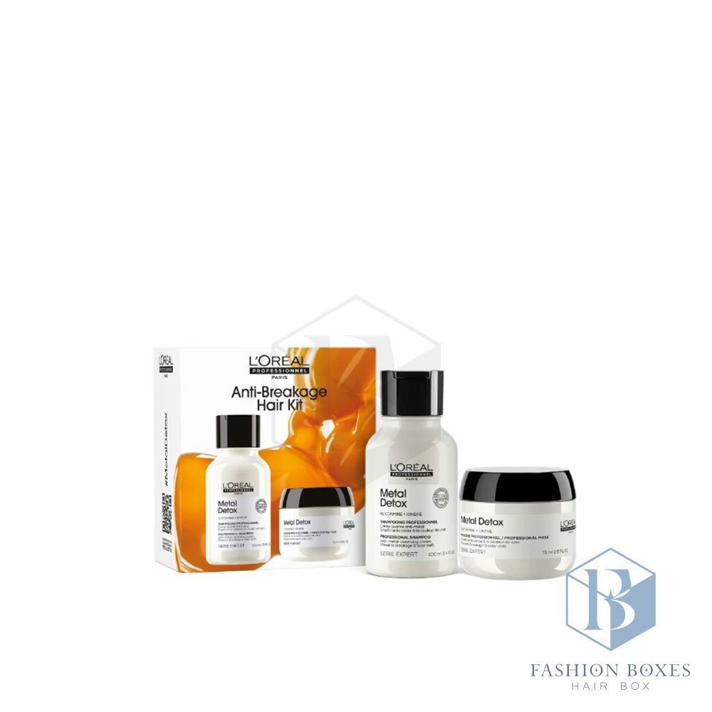 LOREAL 萊雅 吸金喚彩洗髮精髮膜組（100ml&75ml）