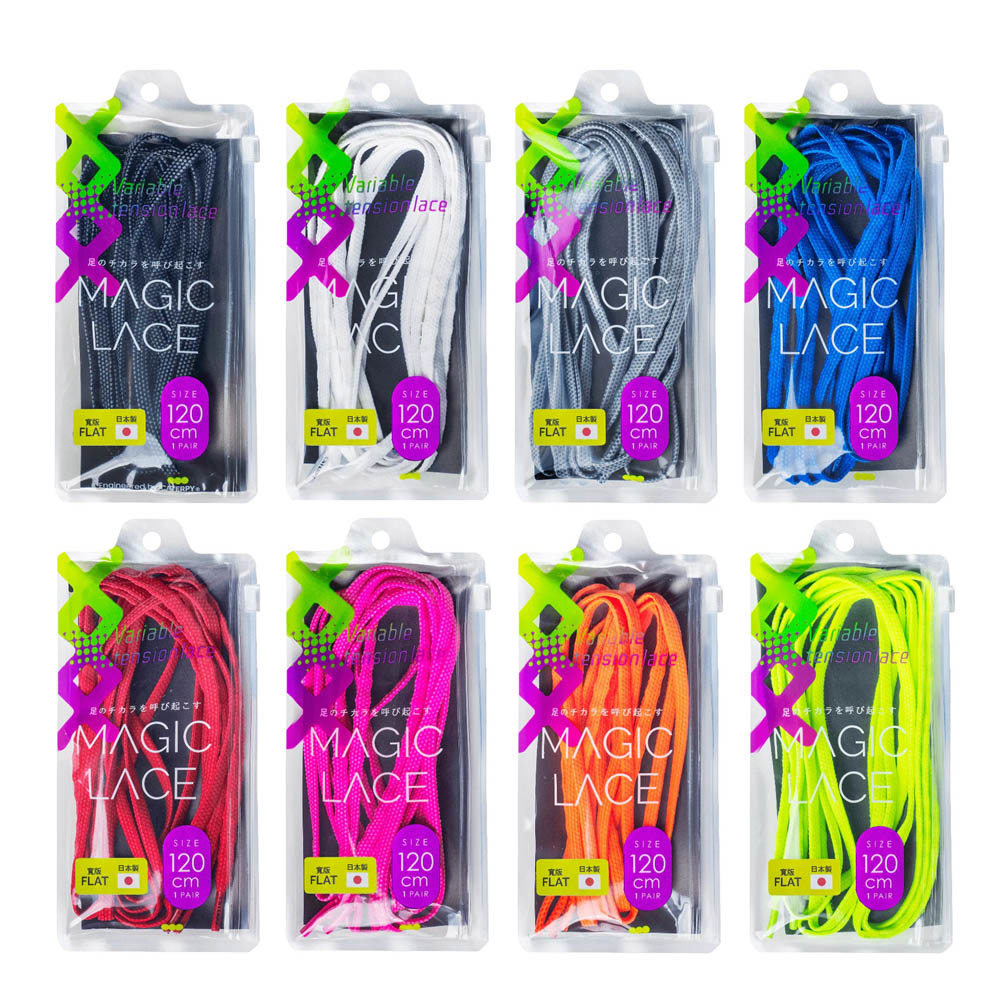 【CATERPY】 MAGICLACE FLAT 寬版魔束鞋帶 (8色)