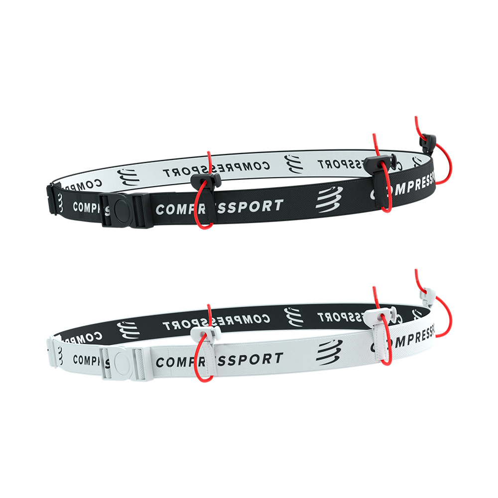 Race Belt號碼帶 2.0(黑/白)