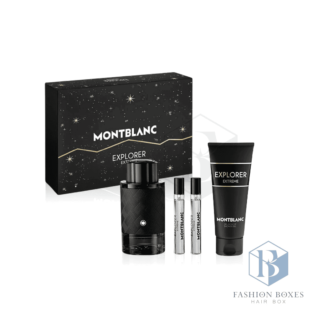 MONTBLANC 萬寶龍  探尋巔峰香經禮盒（香精100ml 7.5ml*2 沐浴精100ml）