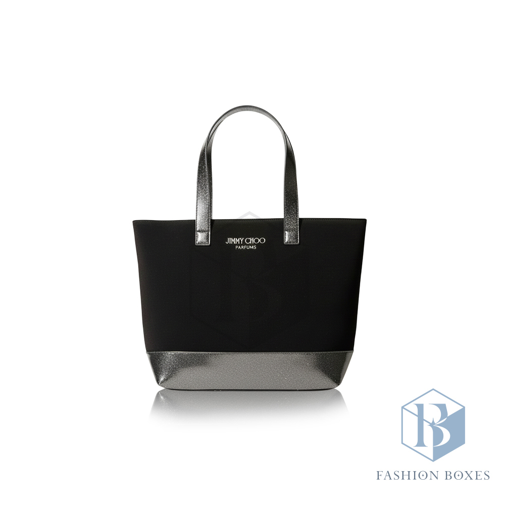 JIMMY CHOO 奢華黑托特包