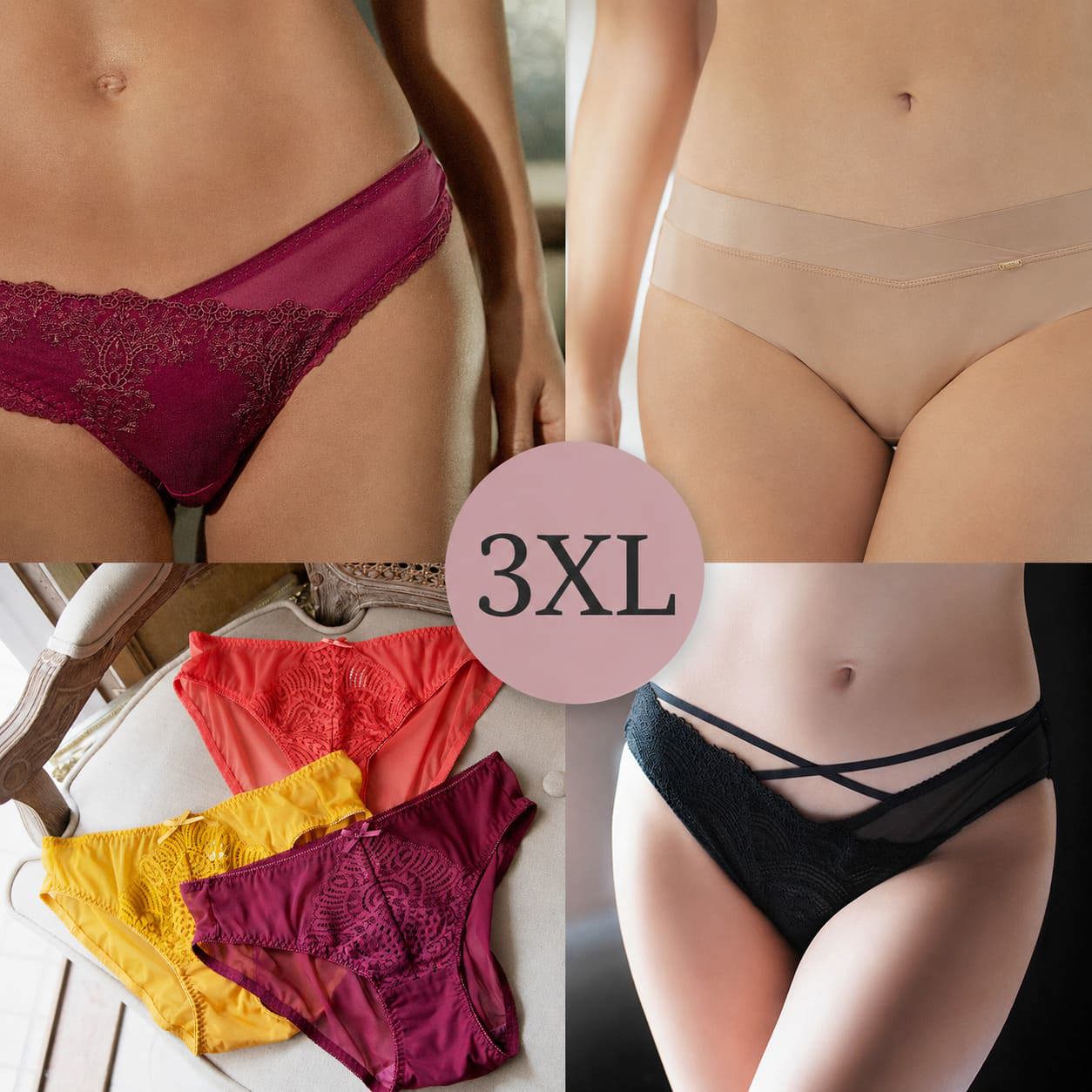 【3XL碼】內褲款式任選6件$618