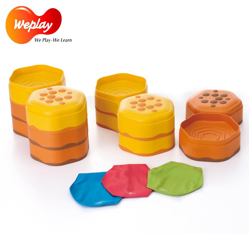 「8%紅利。滿額好禮」童心園 Weplay 統感玩具 - 蜂蜜步道