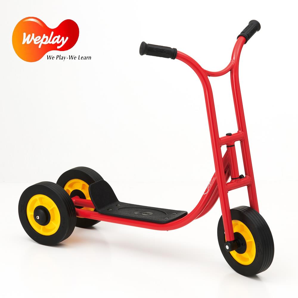 「8%紅利。滿額好禮」童心園 Weplay 統感玩具 - 三輪滑板車