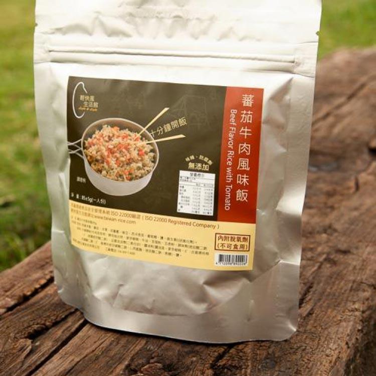 【紅利換購】輕快風生活 蕃茄牛肉風味飯【85克】DC503 背包客廚房