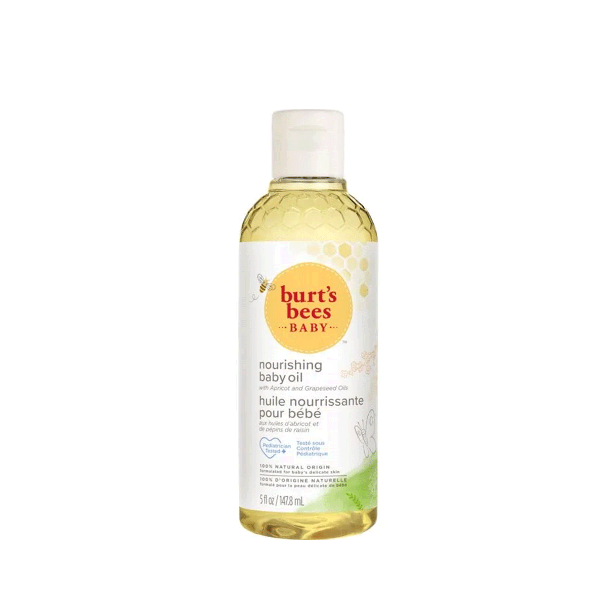 85折｜Burt’s Bees 小麥杏樹嬰兒油 147.8ml 【媽寶滿$2000再折$200】