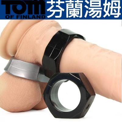 美國 Tom of Finland NUTS矽膠增大鎖精環 六角形套環-3入(TF3777)
