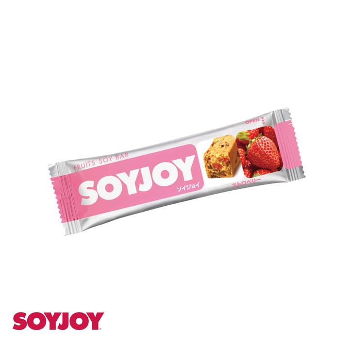 SOYJOY 大豆水果營養棒(草莓/30g)/城市綠洲(營養棒、馬拉松、登山、自行車、運動補給)