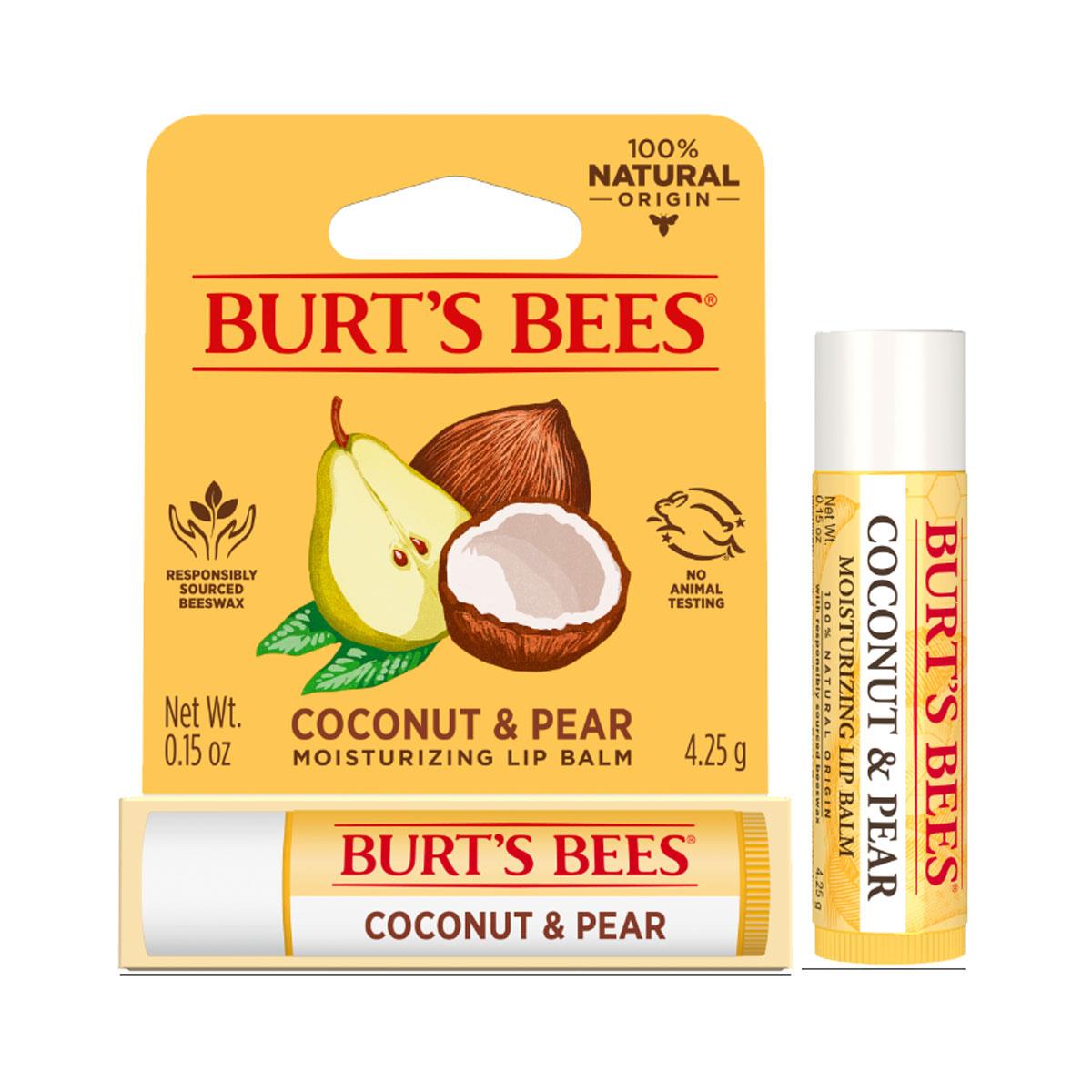 【任二入$299】｜Burt’s Bees 椰爺多喝水護唇膏4.25g