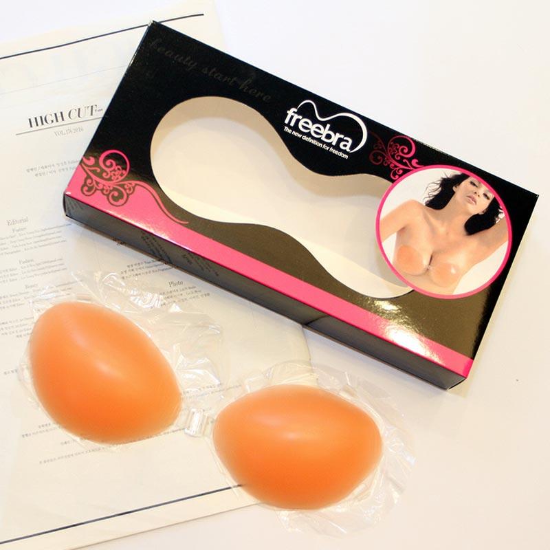 Thin FreeBra Invisible Silicone Bra Adhesive Shaping Bra 隐形胸贴