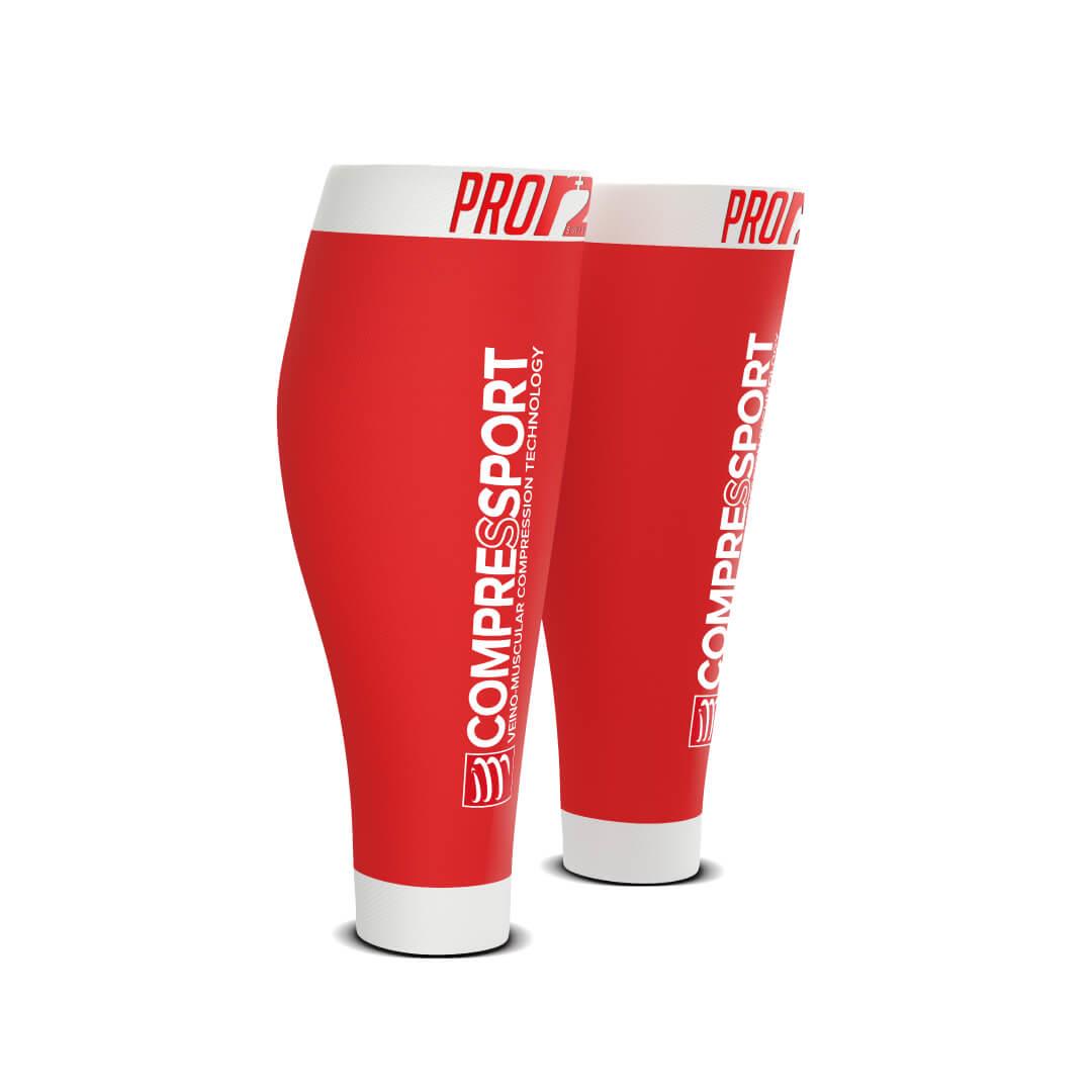 機能壓縮陶瓷纖維ProR2小腿套 (紅色)