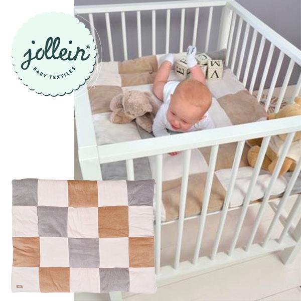 Jollein 遊戲保護墊被-咖 N-017-513-64954