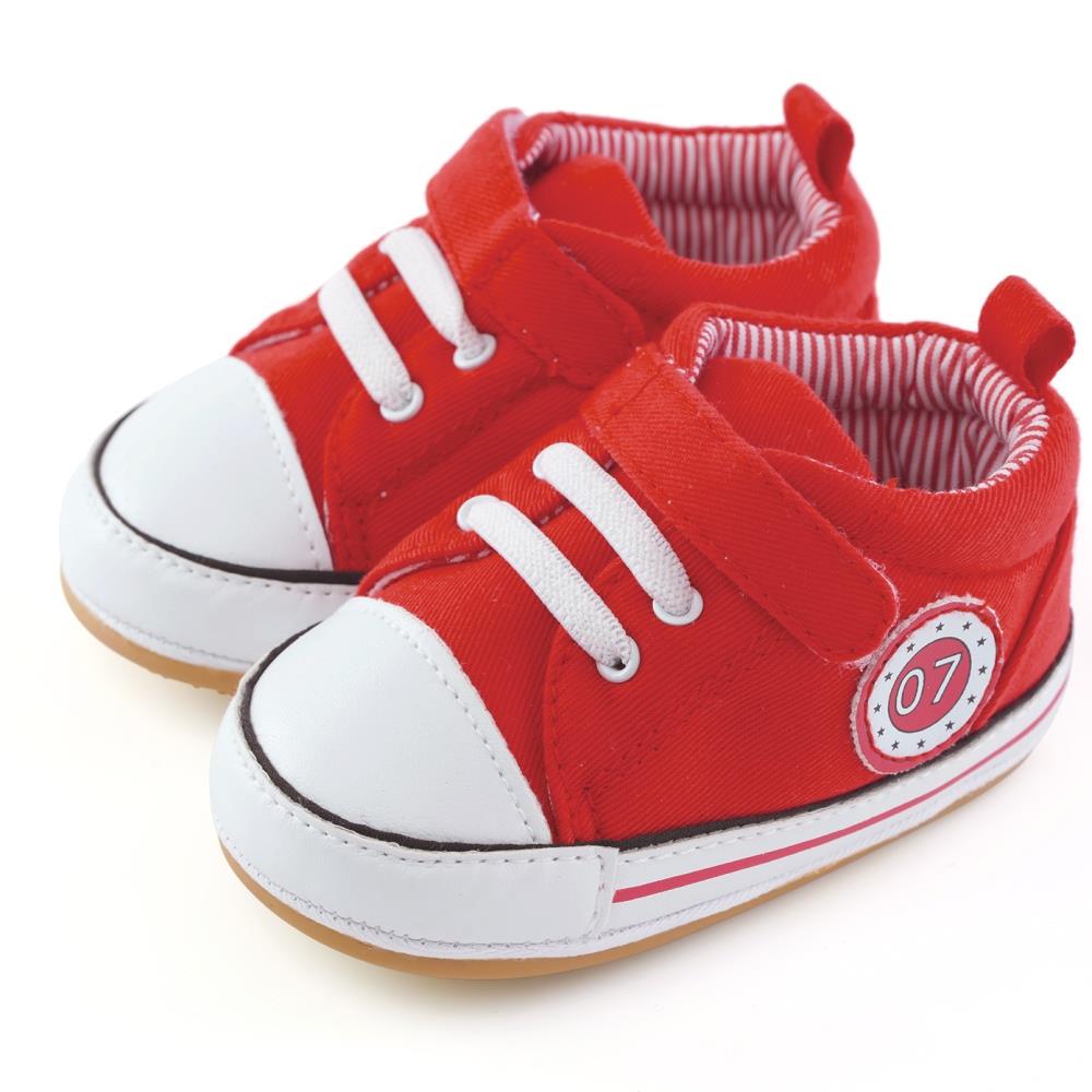 【NikoKids】軟Q底學步鞋(SG512)紅色【柔軟舒適室內室外皆宜】