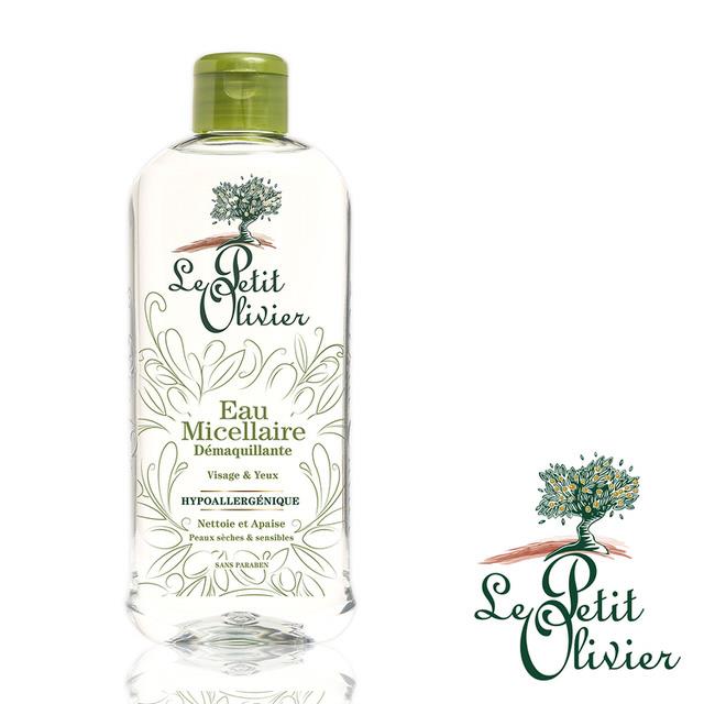 【法國小橄欖樹Le Petit Olivier】橄欖油三合一溫和保濕卸妝液 (400ml)