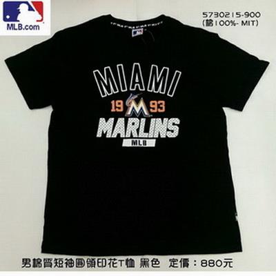 #MLB NBA 美國大聯盟授權商品 5730215-900 夏男 棉質短袖圓領印花T恤 黑色S-2L