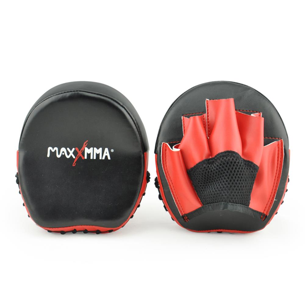MaxxMMA  小型拳擊訓練手靶/教練靶（紅黑）  散打/搏擊/MMA/格鬥