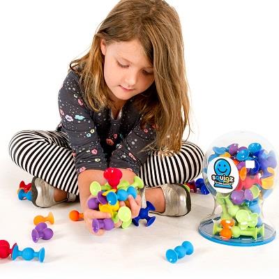 【美國 FatBrain】啵啵家族 - 50件 | 增加親子互動兒童發展玩具