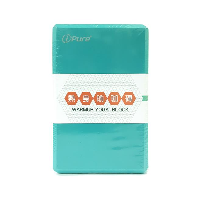Yoga i-pure 熱身瑜珈磚-湖水綠-1入