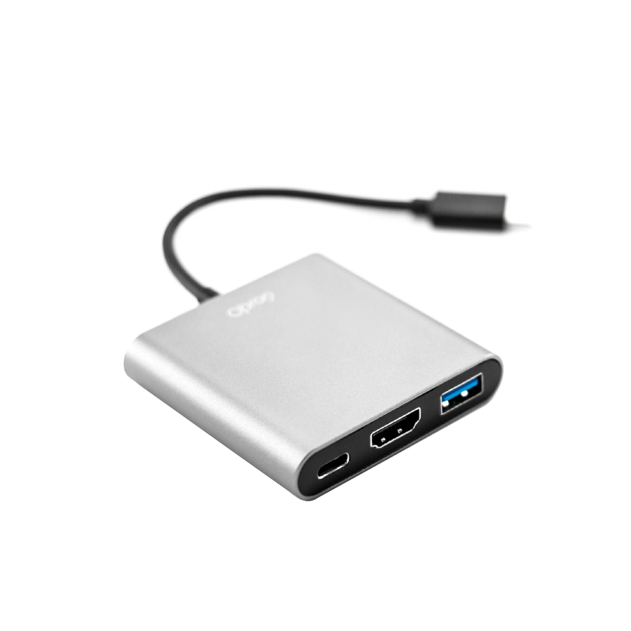 Opro9 USB-C轉HDMI/USB-C/USB3.0轉接器