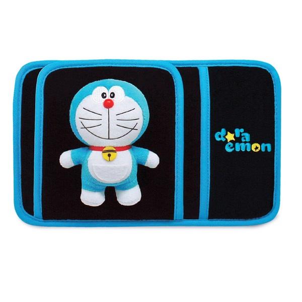 【福利品】絨毛 多功能遮陽板置物夾 DR-15103《出清優惠》【哆啦A夢/小叮噹】