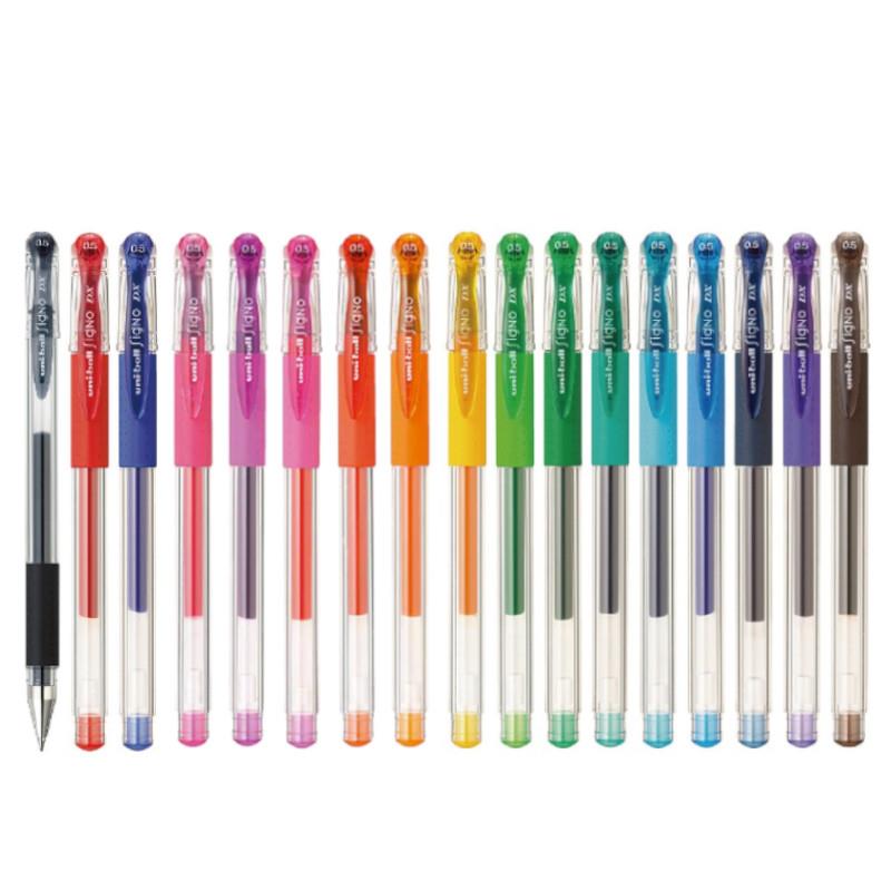 三菱 鋼珠筆UM-151  0.5(咖啡/金黃/紅/桃紅/橘/粉紅/粉橘/粉綠/粉藍/深藍/淺綠/淺藍/紫/黑/綠/藍/粉粉紅)