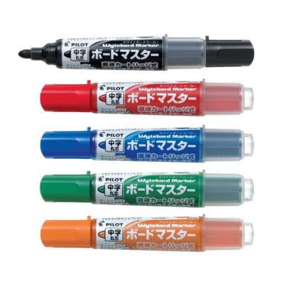百樂 可換卡水中白板筆WMBM-12L -(藍/綠/黑/紅/桔)