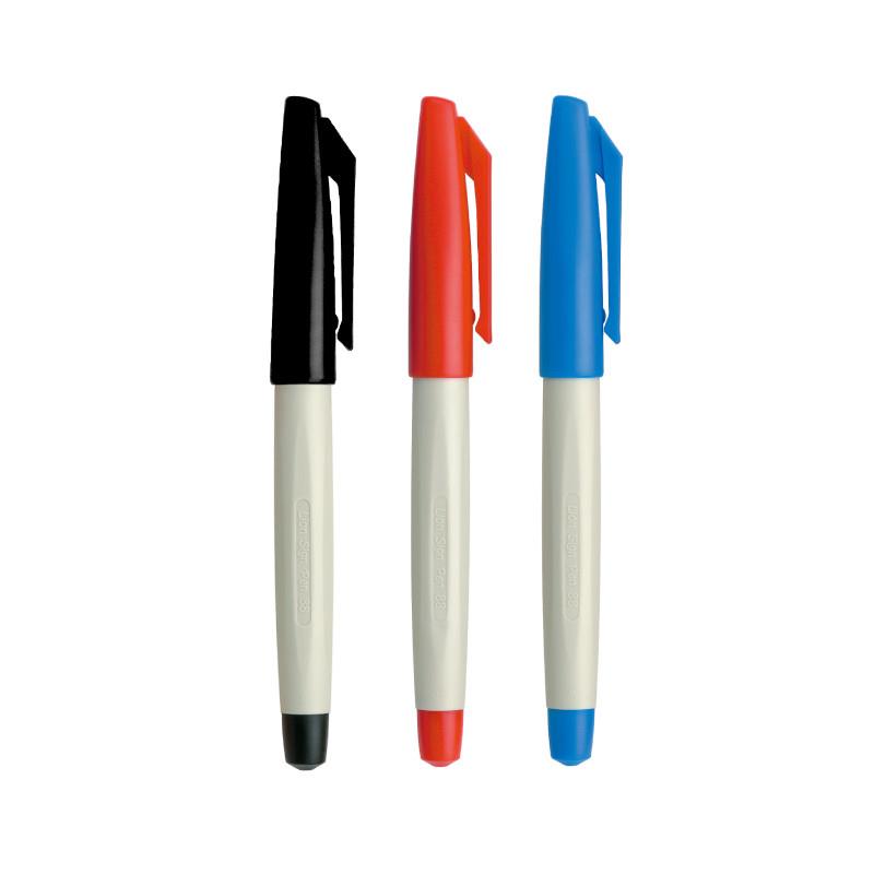 雄獅 簽字筆L-88-黑/紅/藍