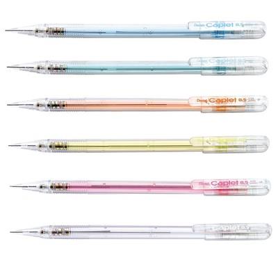飛龍 自動鉛筆A105 藍/綠/桔/粉紅/淺綠/透明