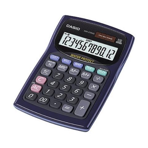 CASIO 卡西歐  計算機WM-220MS-BU計算機